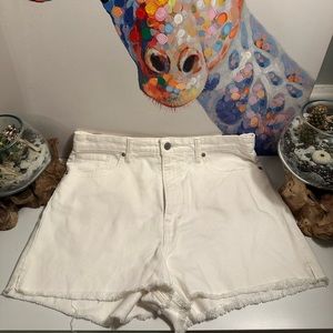 Lucky Brand Women’s White Jean Shorts